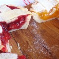 Tarta capsuni si caise (5)